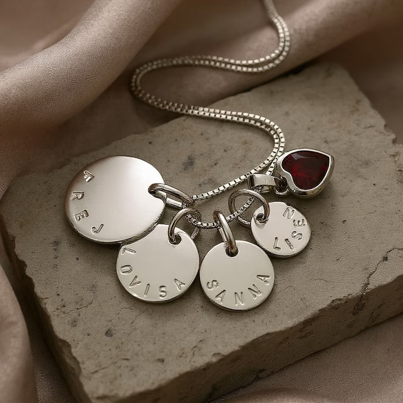 Halsband med namn