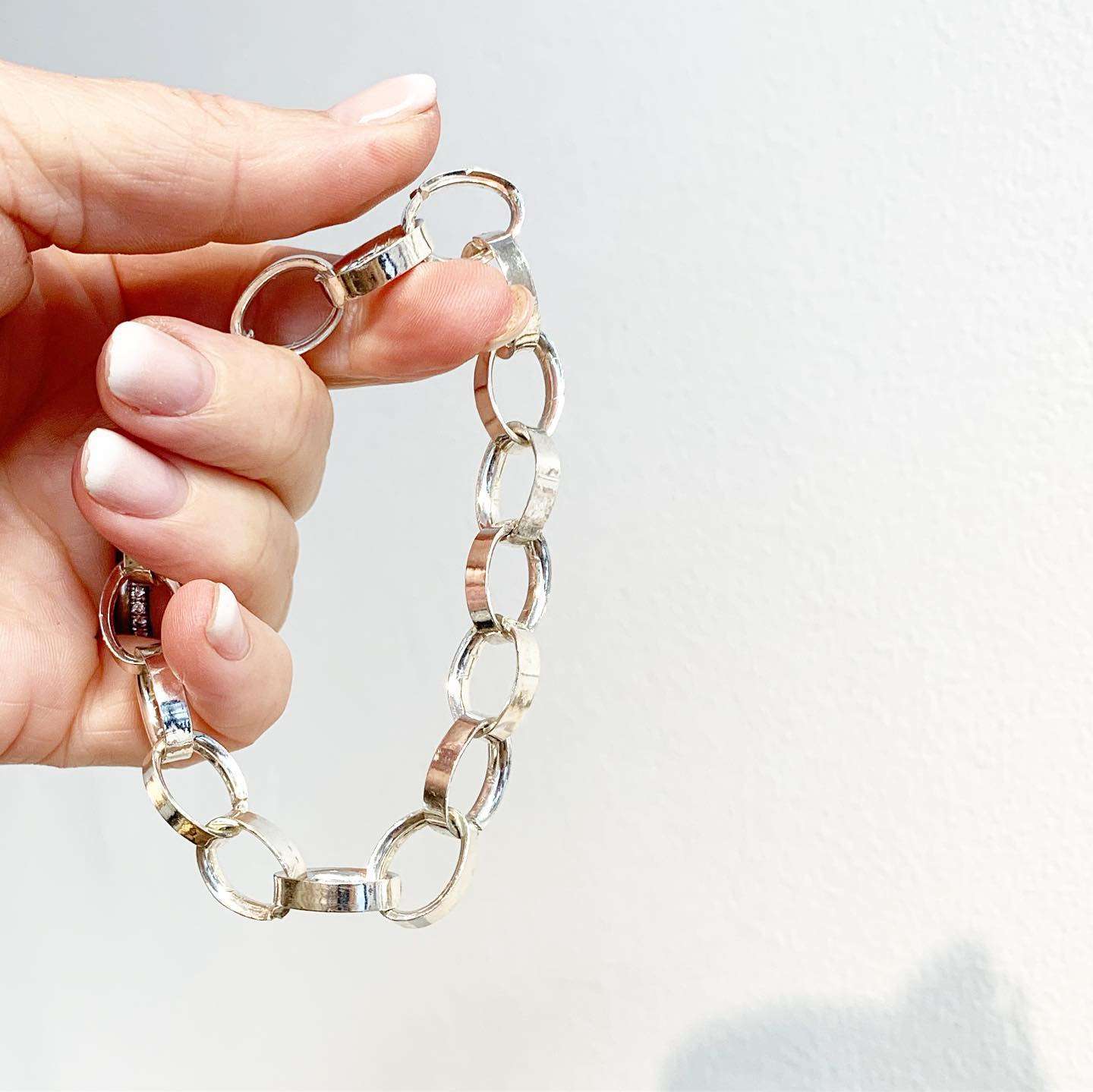 Armband Oval i äkta silver - bild 3