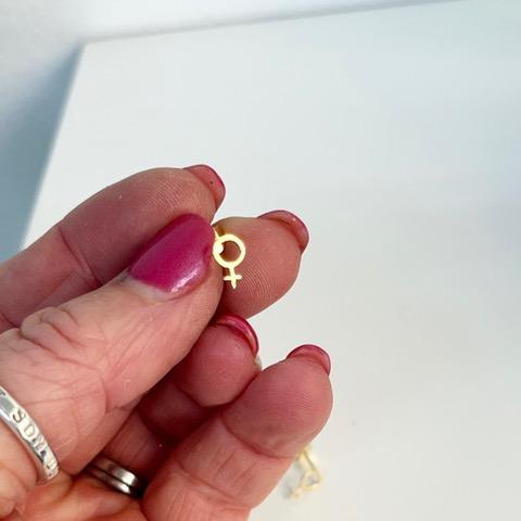 Female örhängen i guld 18K - bild 2