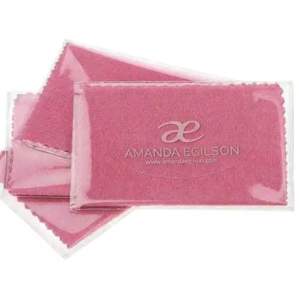 Liten impregnerad putsduk för dina silversmycken