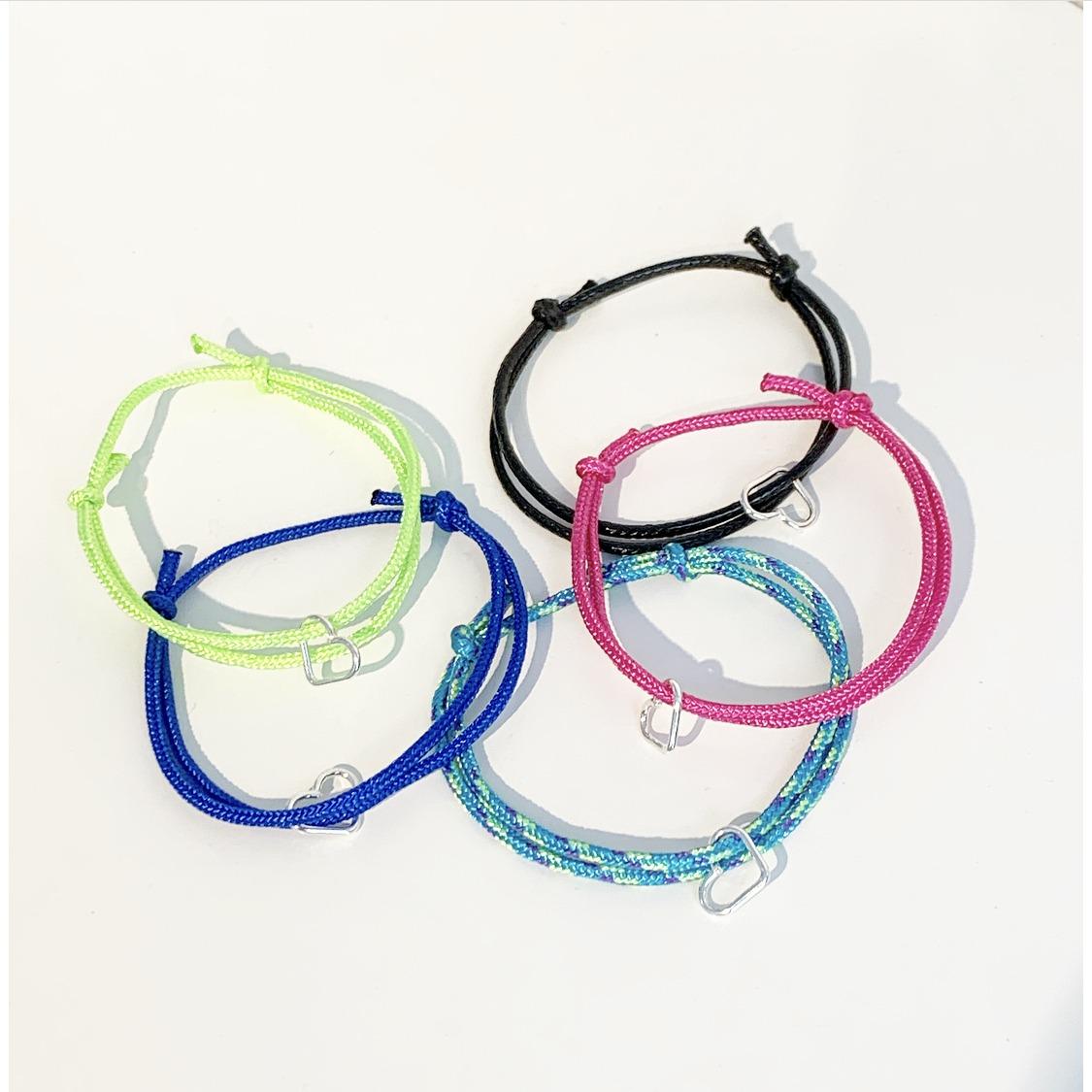 Armband med trådhjärta i äkta silver - one size fits all - bild 5