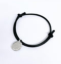 Justerbart läderarmband med kaffeböna och gravyr -  You´re the bean in my espresso - namnarmband