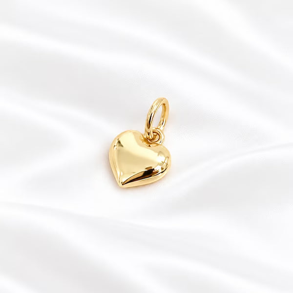 Hjärta 18k guld 6mm