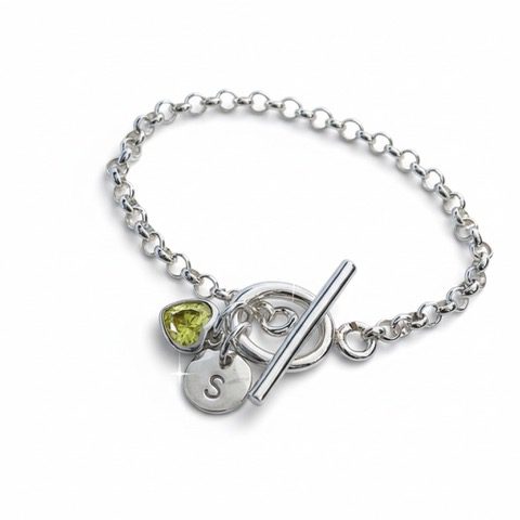 Armband med månadssten