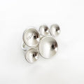 montecarlo multi cool handgjord ring i äkta silver