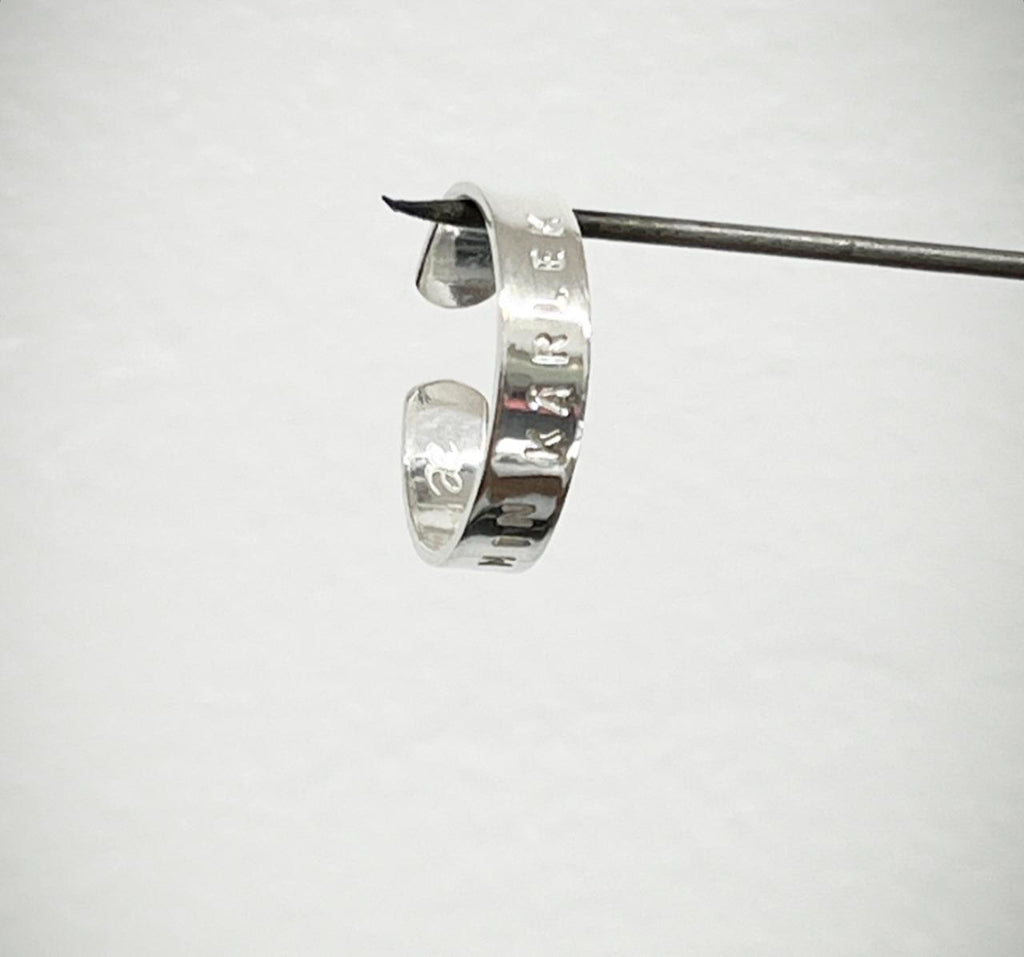 Namnring Unik - ring med gravyr - bär ditt budskap på fingret - bild 2