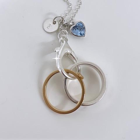 Ringhake / ringhållare - håller dina ringar på plats runt halsen - bild 2