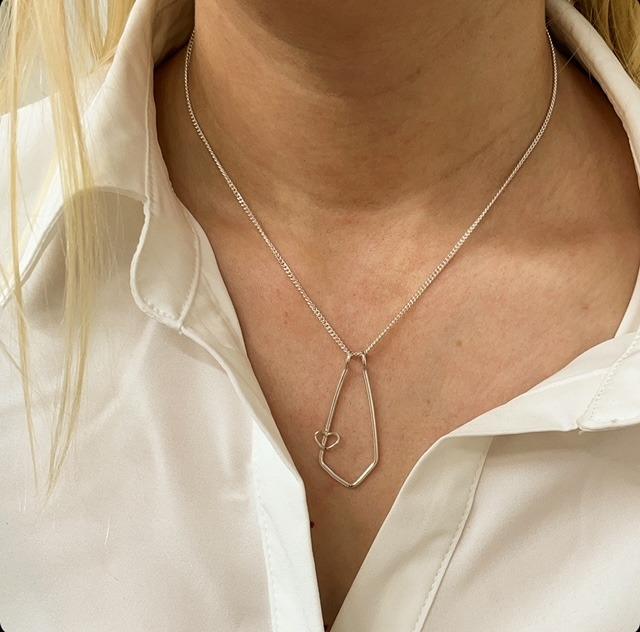 Prisma halsband som ringhållare - bild 2