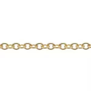 rund ankarkedja i 18K guld